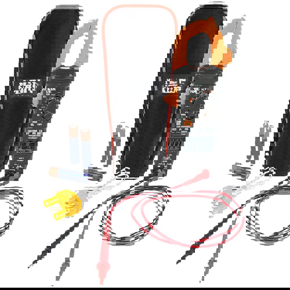 HVAC Clamp Meter: CAT III, 1.61